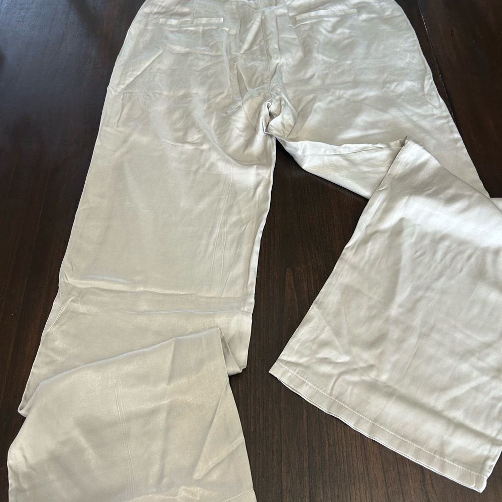 Gilli Wide-Leg Pants in Soft Cream